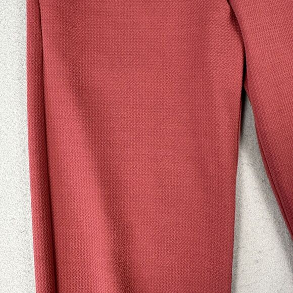 Shop Meg Cuffed Leg‎ Trousers Women’s XS Red Tapered Leg Stretch Pocket Mid Rise - Picture 6 of 16